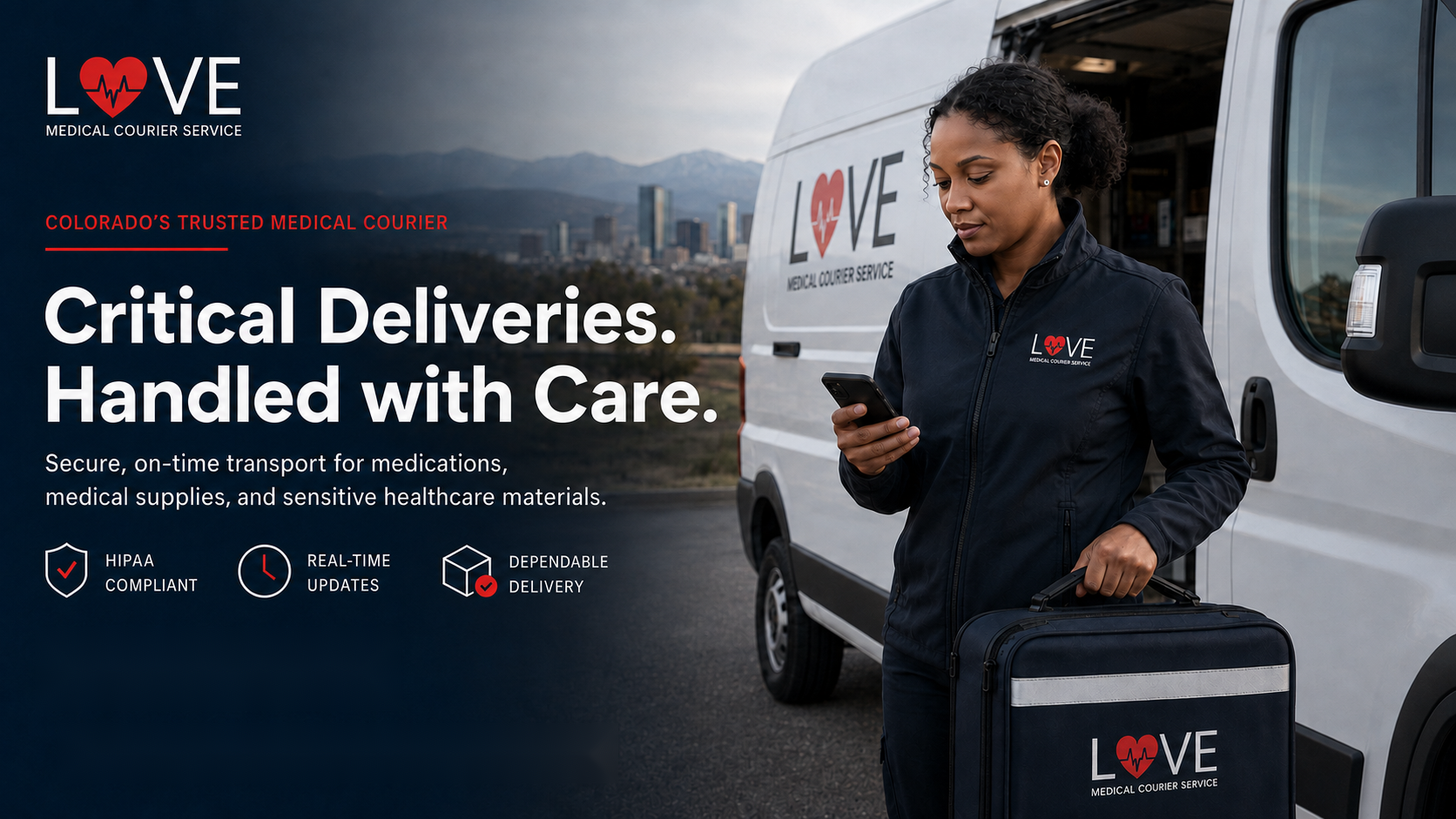 For The Love Medical Courier — Critical Deliveries, Handled with Care